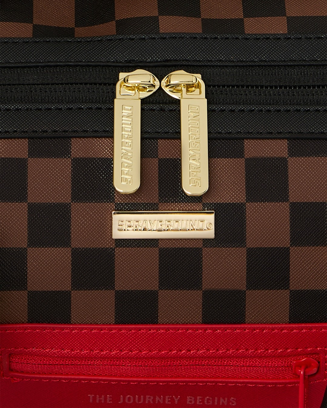 Borsa Sprayground marrone RED REDEMPTION MINI DUFFLE 