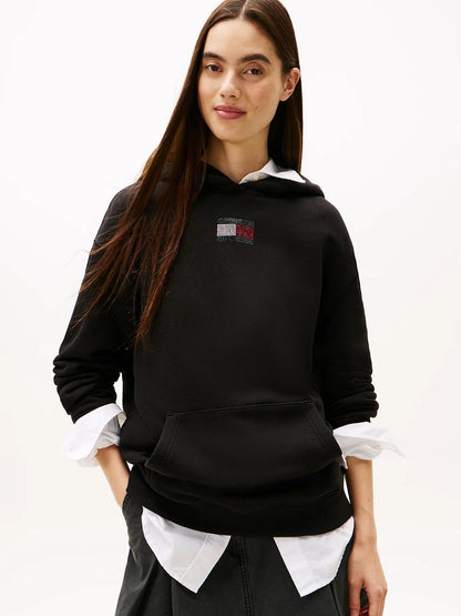 Felpa Tommy Jeans "Party Flag" donna
