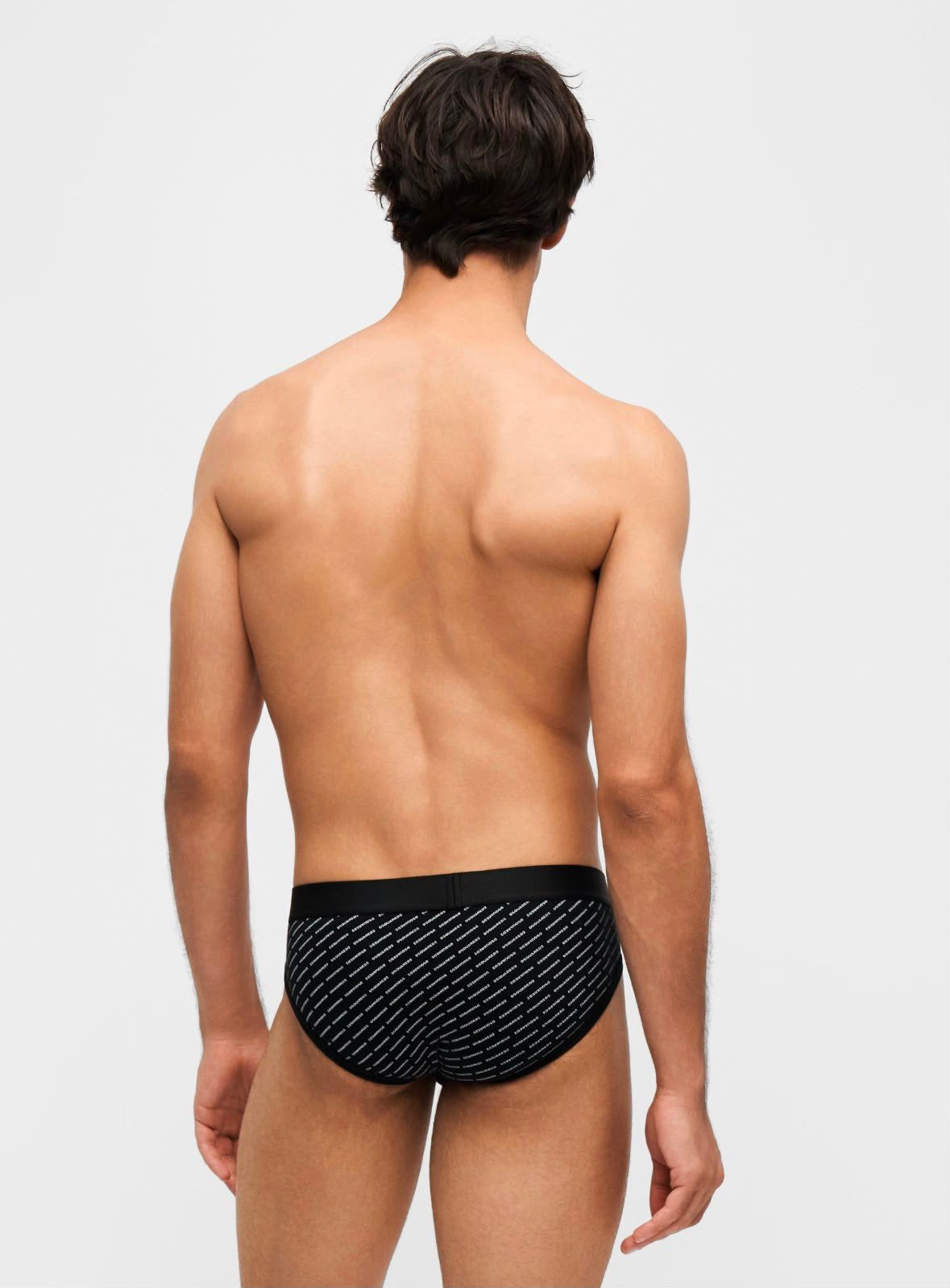T-Shirt e Boxer Dsquared2 con logo all-over uomo