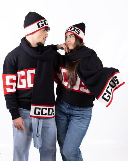 Cappello GCDS in misto lana "Band Logo"