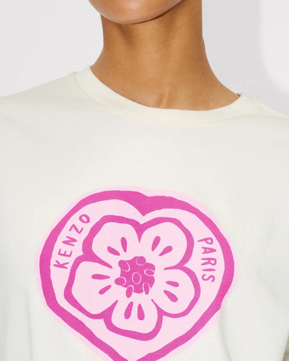 T-Shirt Kenzo "Boke Heart" loose fit donna