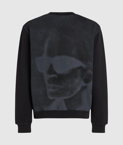 Felpa Karl Lagerfeld Jeans girocollo "Karl Face" uomo