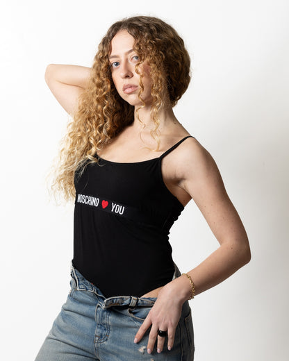 Body Moschino Active con fascia logata donna