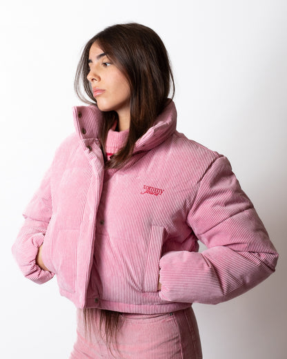 Giubbotto Tommy Jeans puffer in costina donna