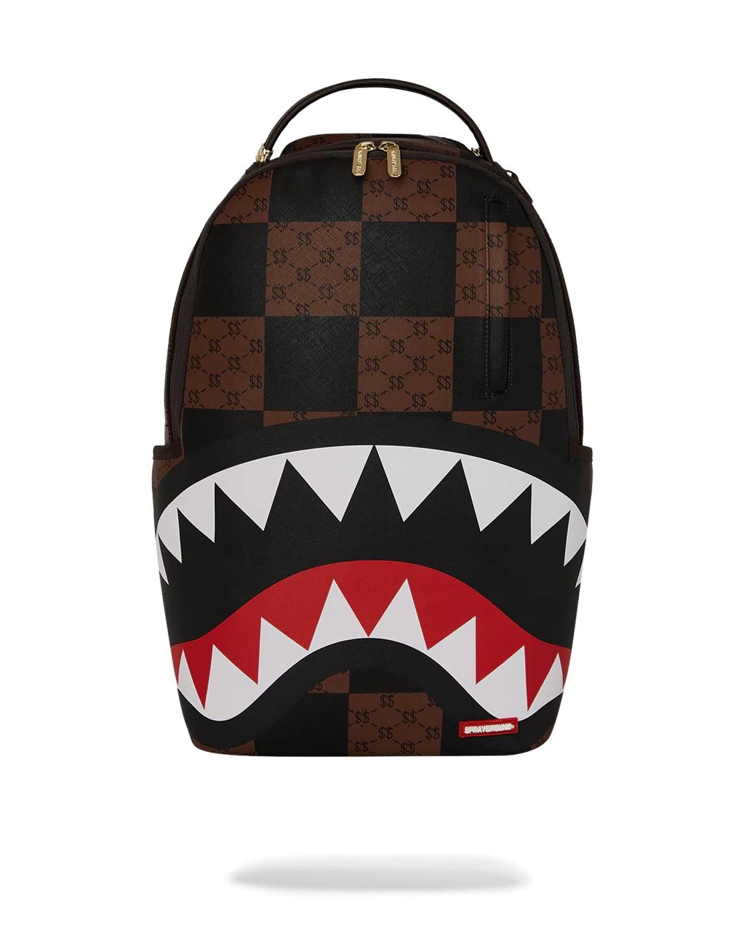 Zaino Sprayground marrone "Enlarged check paris backpack"