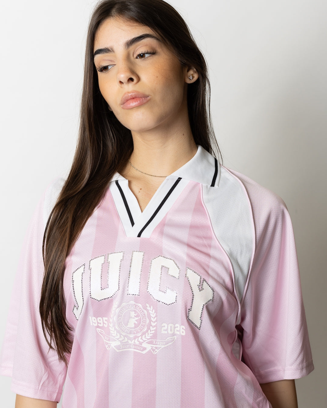 Polo Juicy Couture football con strass donna