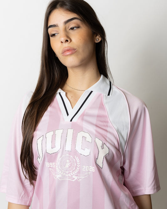 Polo Juicy Couture football con strass donna