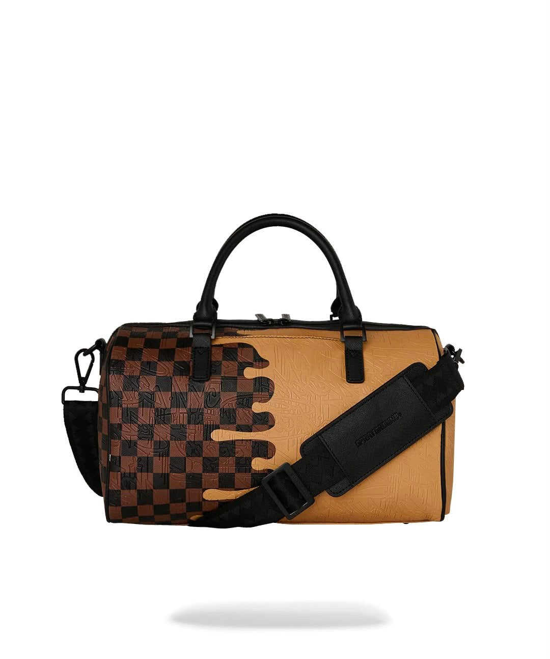 Borsa Sprayground marrone HENNY MELT MINI DUFFLE