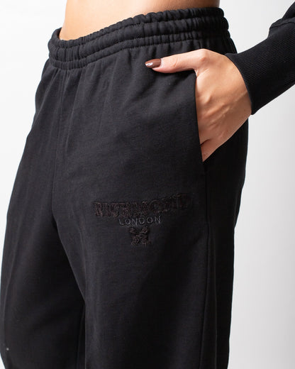 Pantalone Richmond X in felpa con logo in rilievo donna