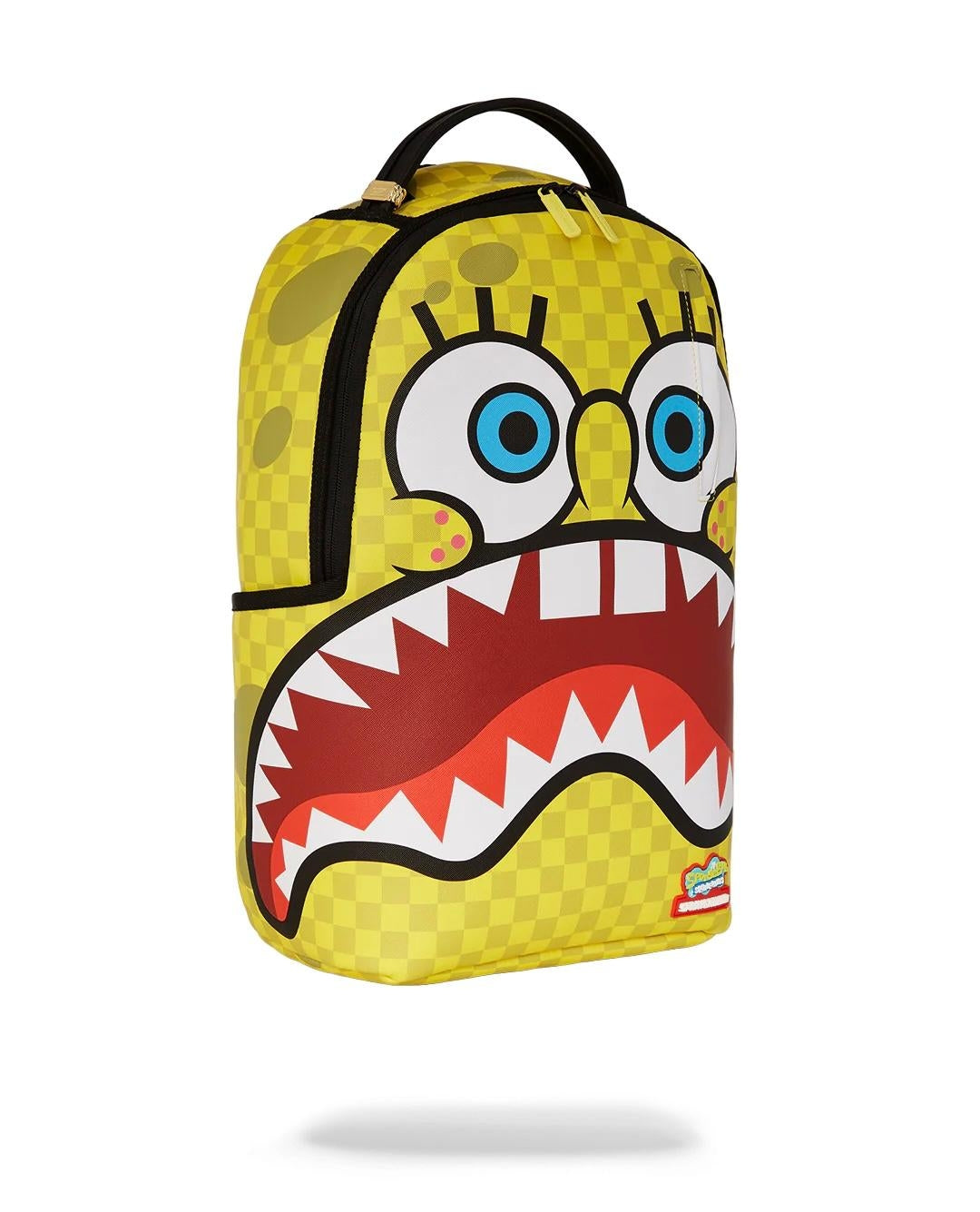 Zaino Sprayground giallo Spongebob checkerbob dlxsv backpack