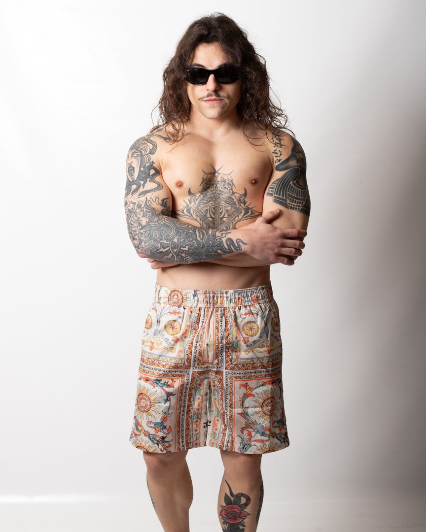 Boxer mare Just Cavalli con stampa all-over uomo
