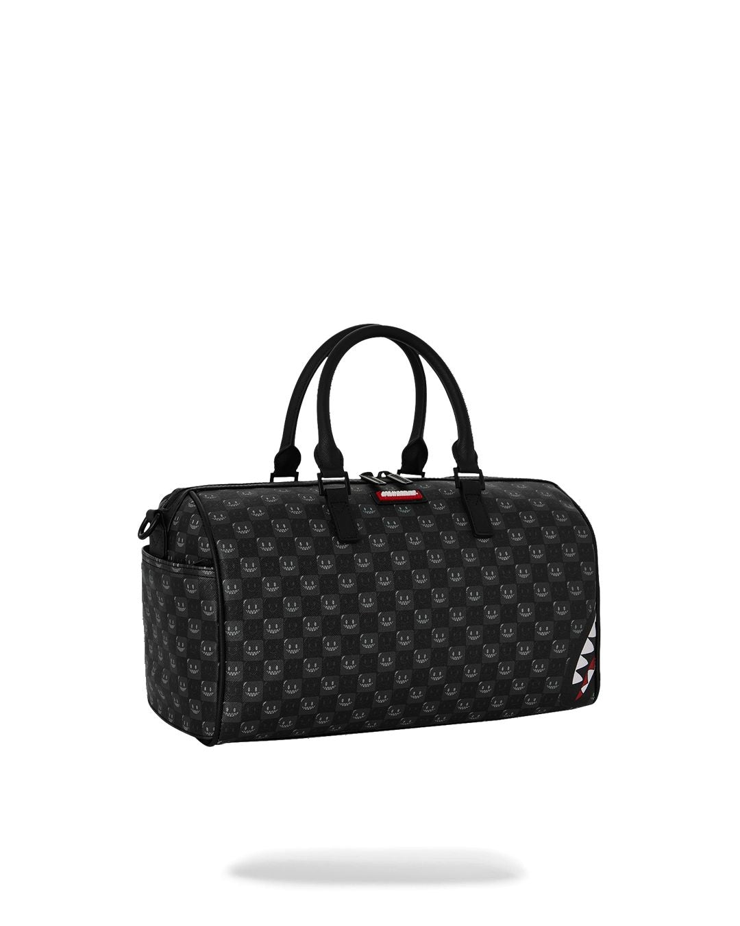 Borsa Sprayground nero SHARKS IN PARIS WTF BUBBLY BLACK CHECK MINI DUFFLE