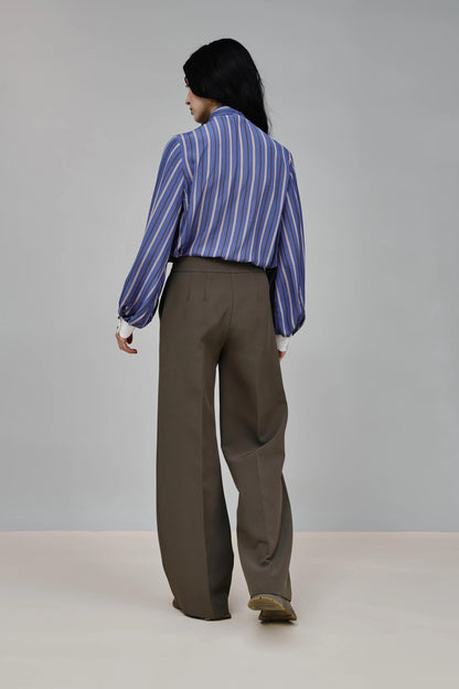 Pantalone Nenette dal fit ampio e dritto