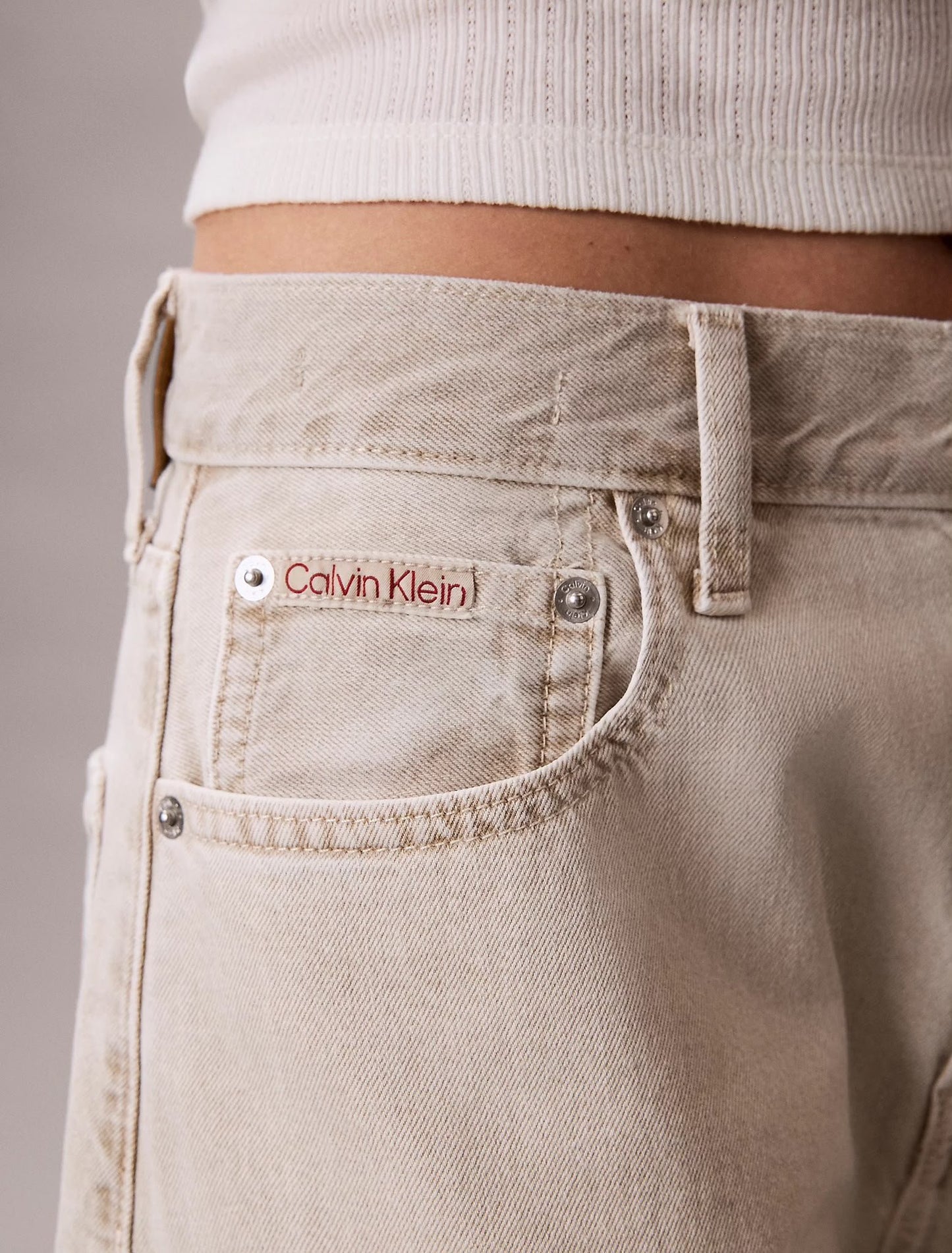 Jeans Calvin Klein "Relaxed Barrel" donna