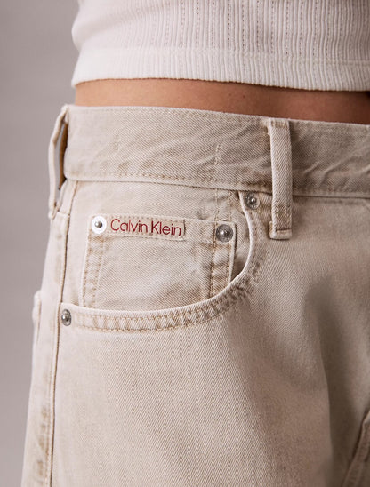 Jeans Calvin Klein "Relaxed Barrel" donna