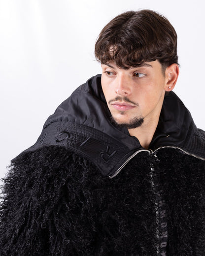 Giubbotto Richmond X bomber reversibile con ecopelliccia