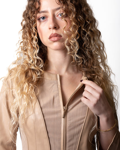 Giacca Nenette in ecopelle donna