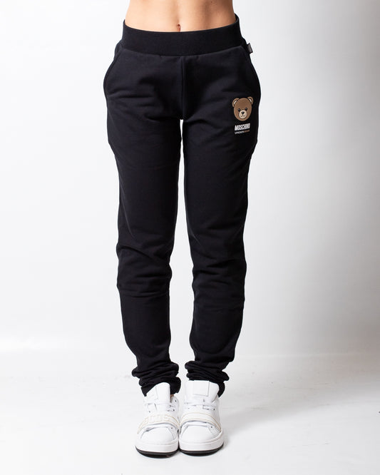 Pantalone Moschino Underwear in felpa con logo Teddy donna