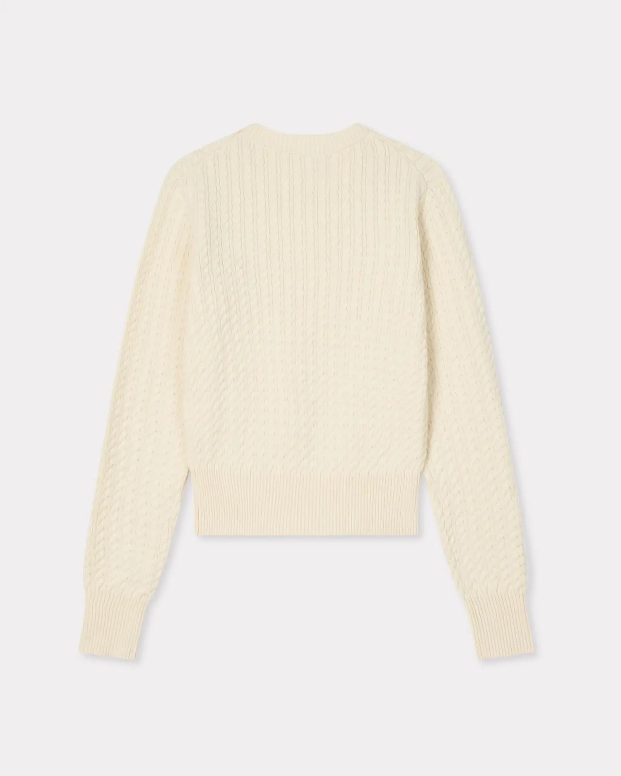 Maglia Kenzo girocollo "Boke Flower Cable" donna