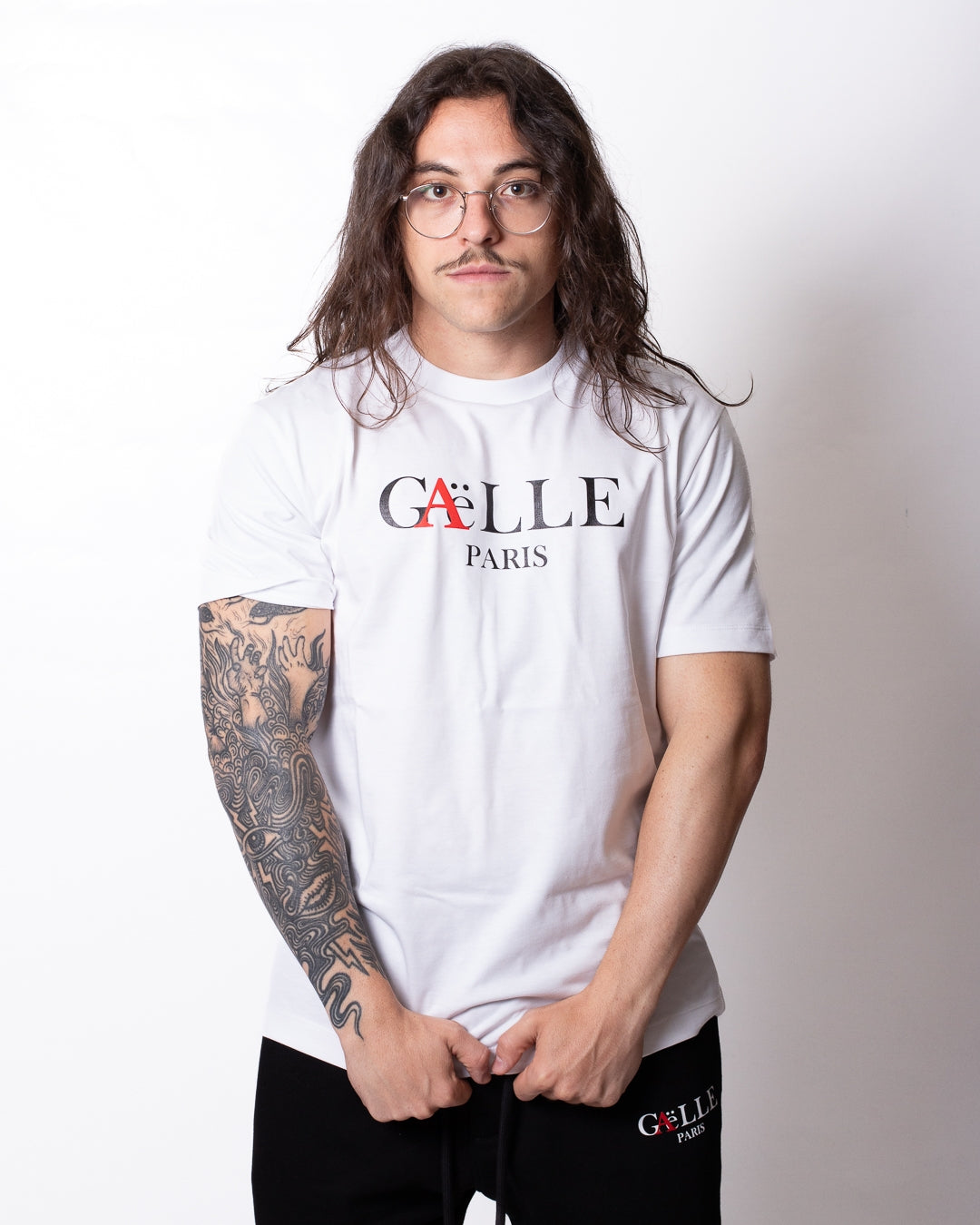 T-Shirt Gaelle logata uomo