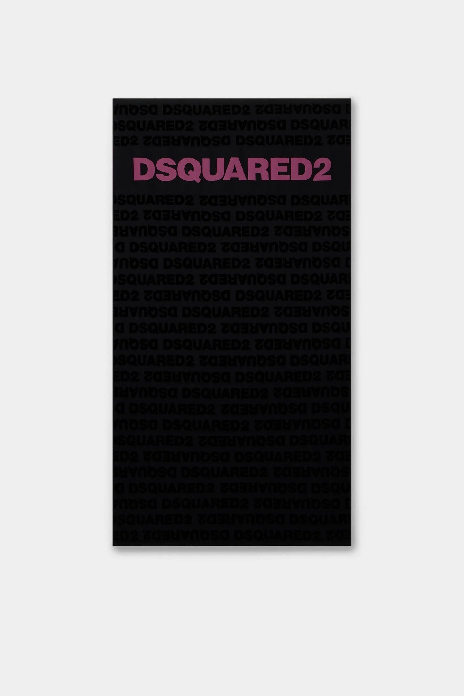 Telo mare Dsquared2 in spugna con logo all-over