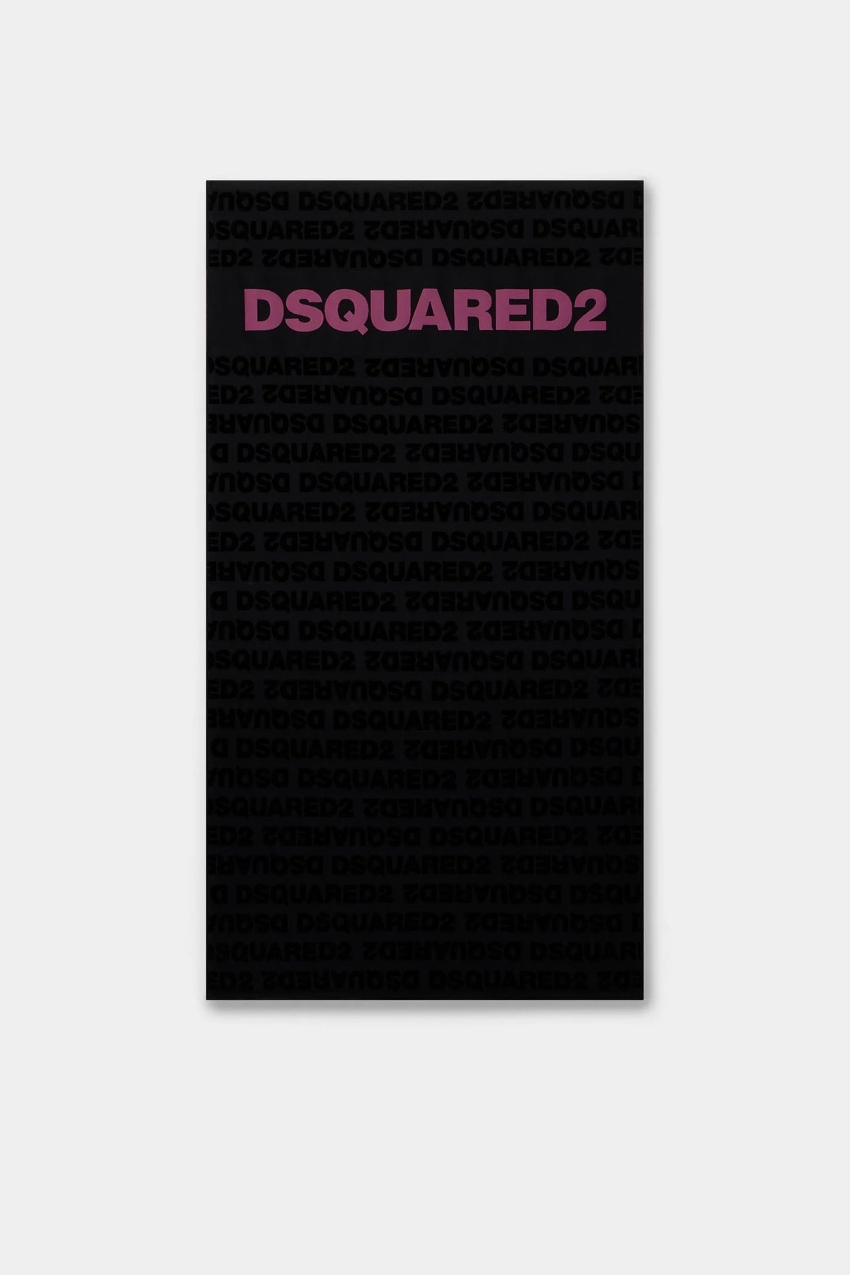 Telo mare Dsquared2 in spugna con logo all-over