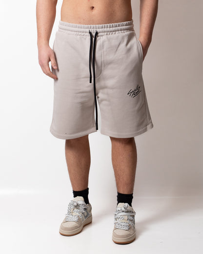 Bermuda Gaelle "Basket" in felpa con logo signature uomo