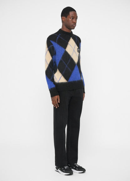 Maglia Versace Jeans Couture girocollo "Argyle" uomo