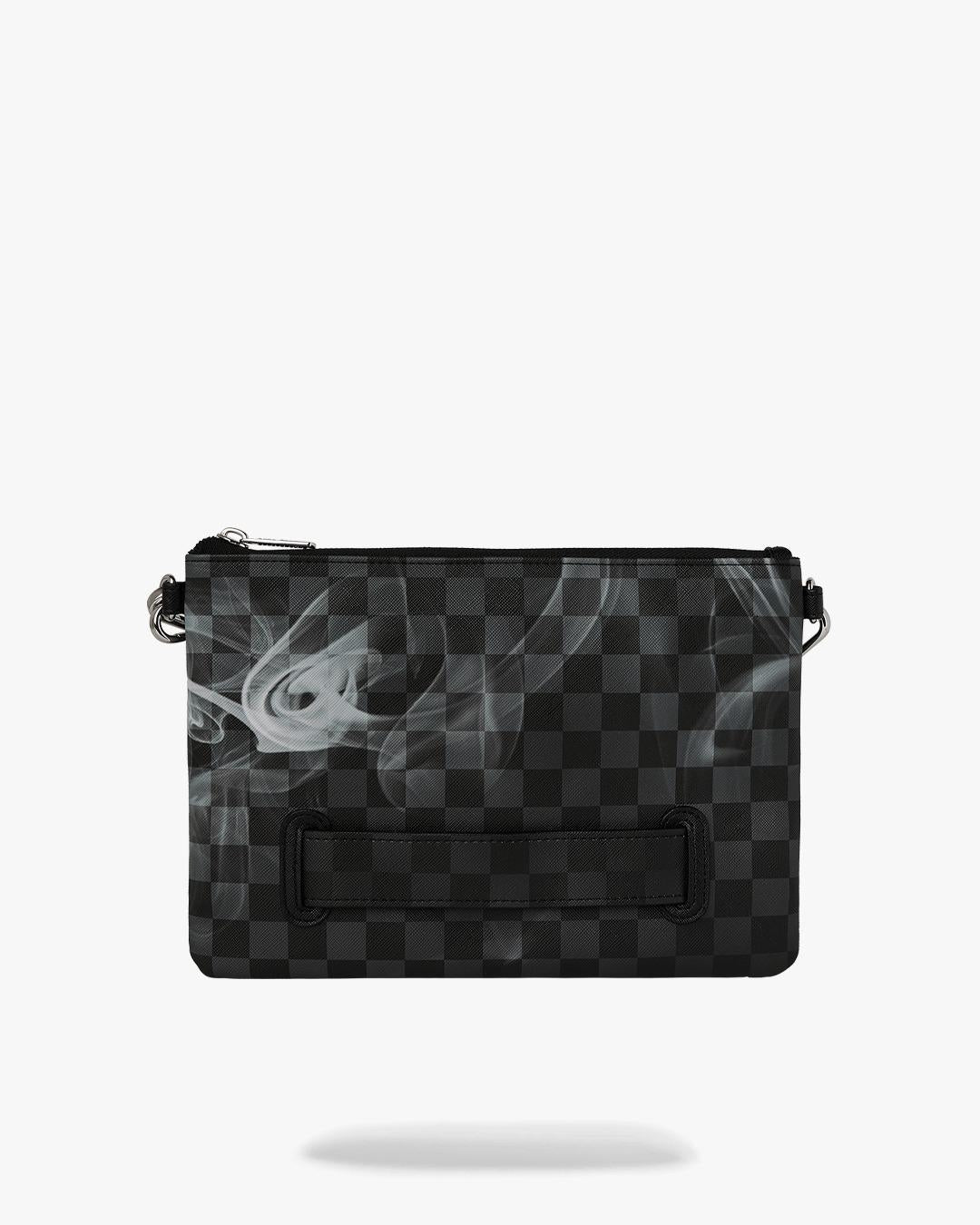 Pochette Sprayground nero "SIP N’ SMOKE CROSSOVER CLUTCH"