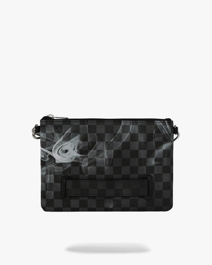 Pochette Sprayground nero "SIP N’ SMOKE CROSSOVER CLUTCH"