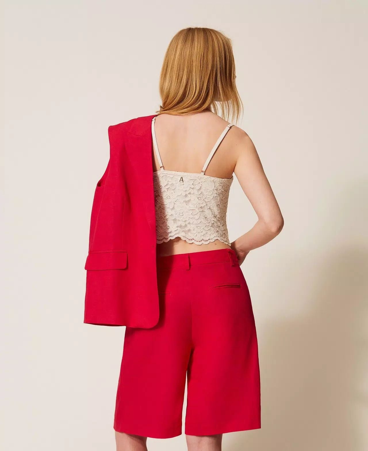 Bermuda Twinset Actitude in misto lino donna