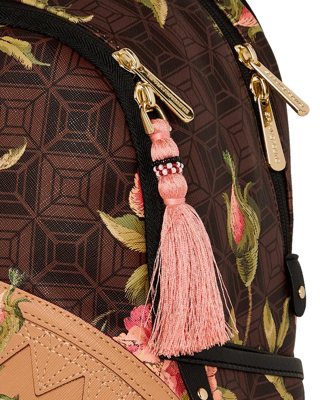 Zainetto Sprayground marrone "AI Henny floral savage backpack"