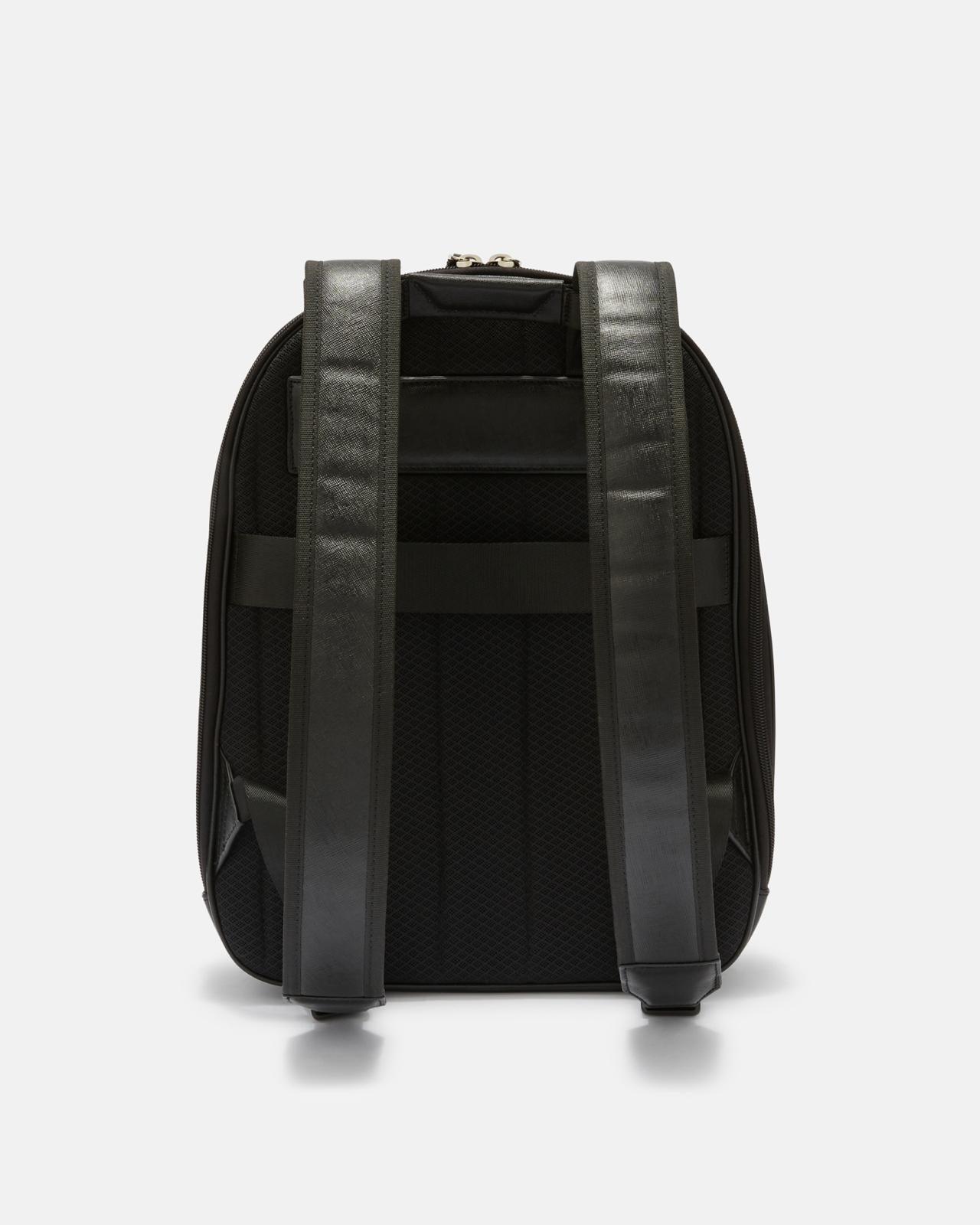 Zaino Richmond X in nylon con dettagli in pelle