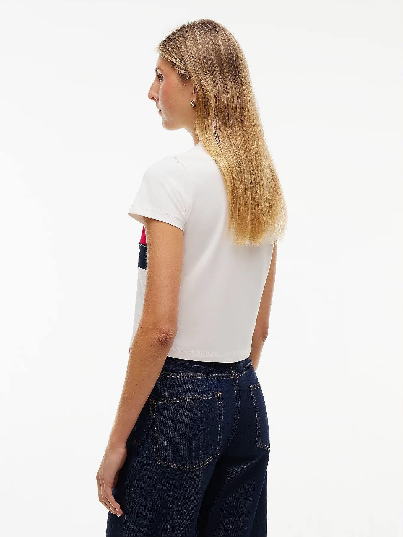 T-Shirt Tommy Jeans "Regular Flag" donna