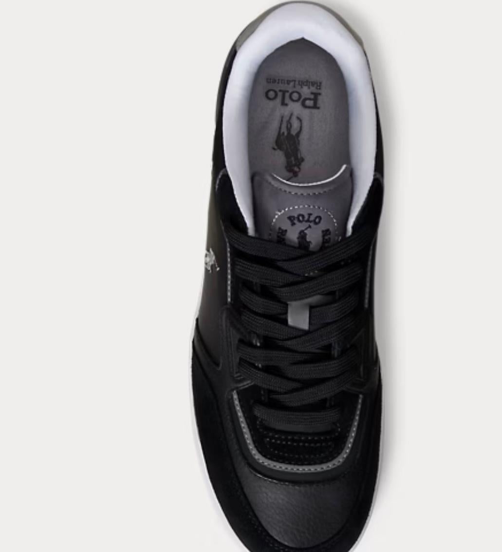 Sneakers Polo Ralph Lauren con dettagli in suede uomo