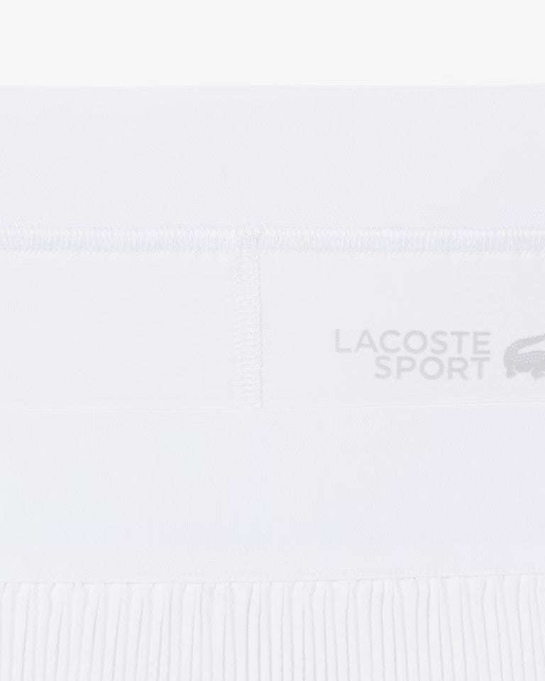 Gonna Lacoste a balze con short donna