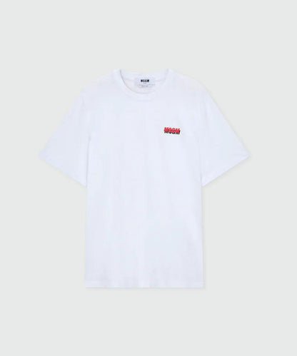 T-Shirt MSGM con logo stampato