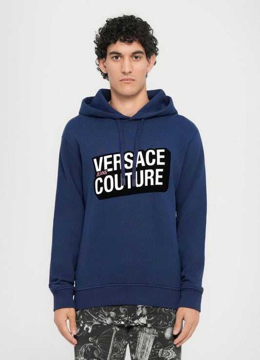 Felpa Versace Jeans Couture "Fleece Logo Square" uomo