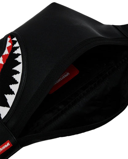 Marsupio Sprayground nero Fly knit mouth savvy crossbody