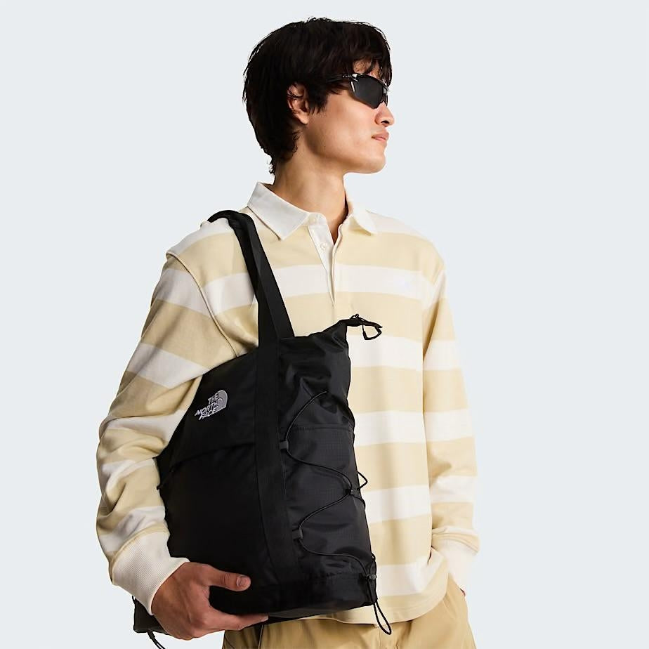 Polo The North Face in felpa a righe uomo