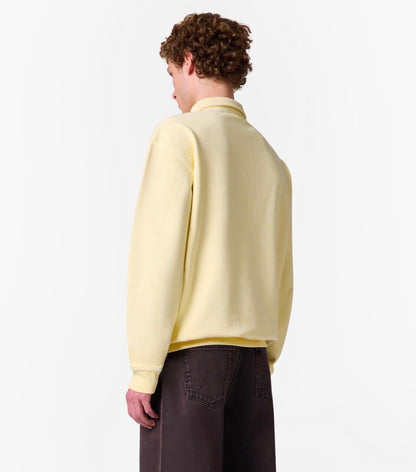 Felpa MSGM con colletto e logo ricamato