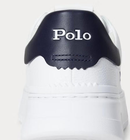 Sneakers Polo Ralph Lauren in pelle con ricamo uomo