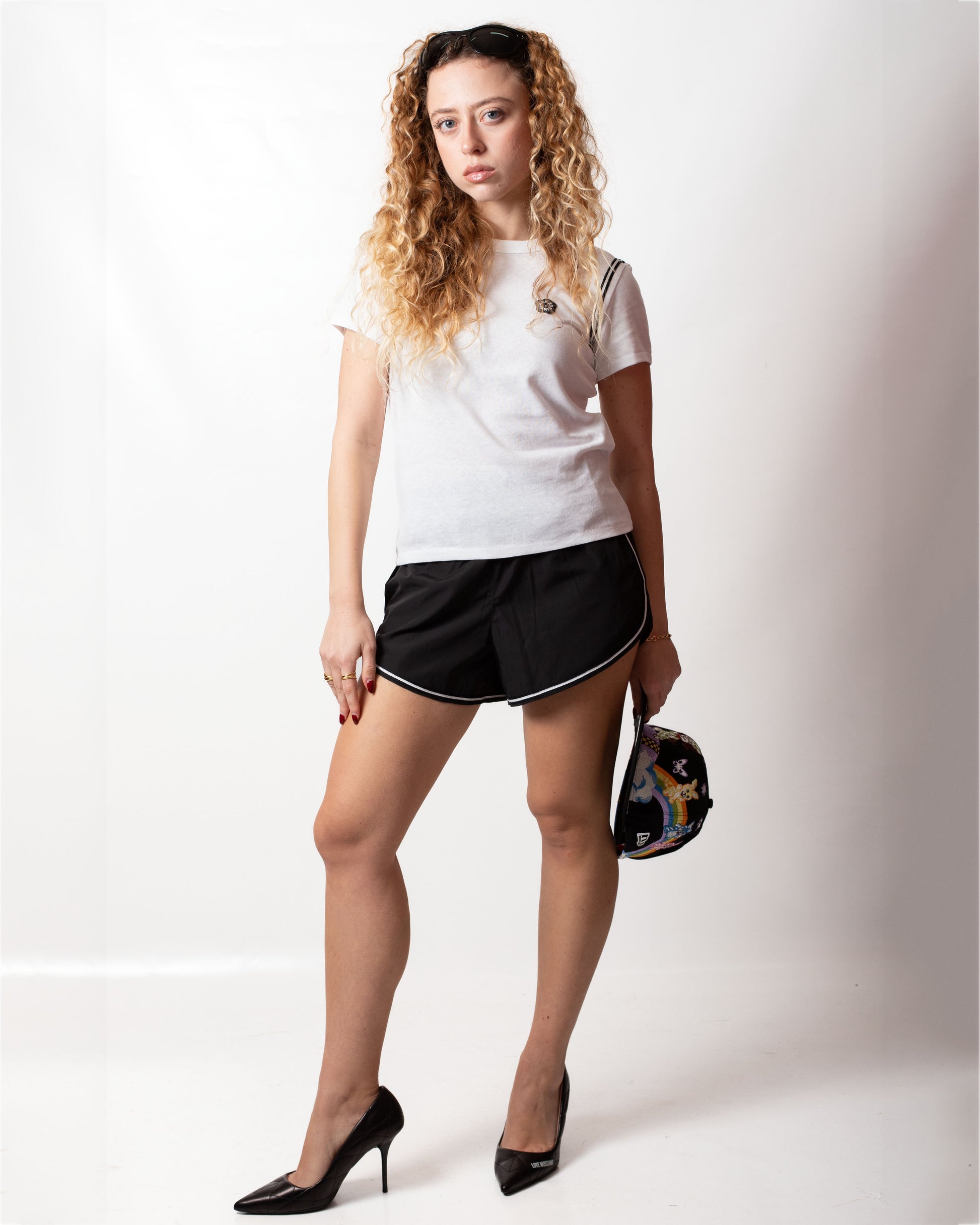 T-Shirt Kenzo in maglia con patch "Boke Flower 2.0"donna