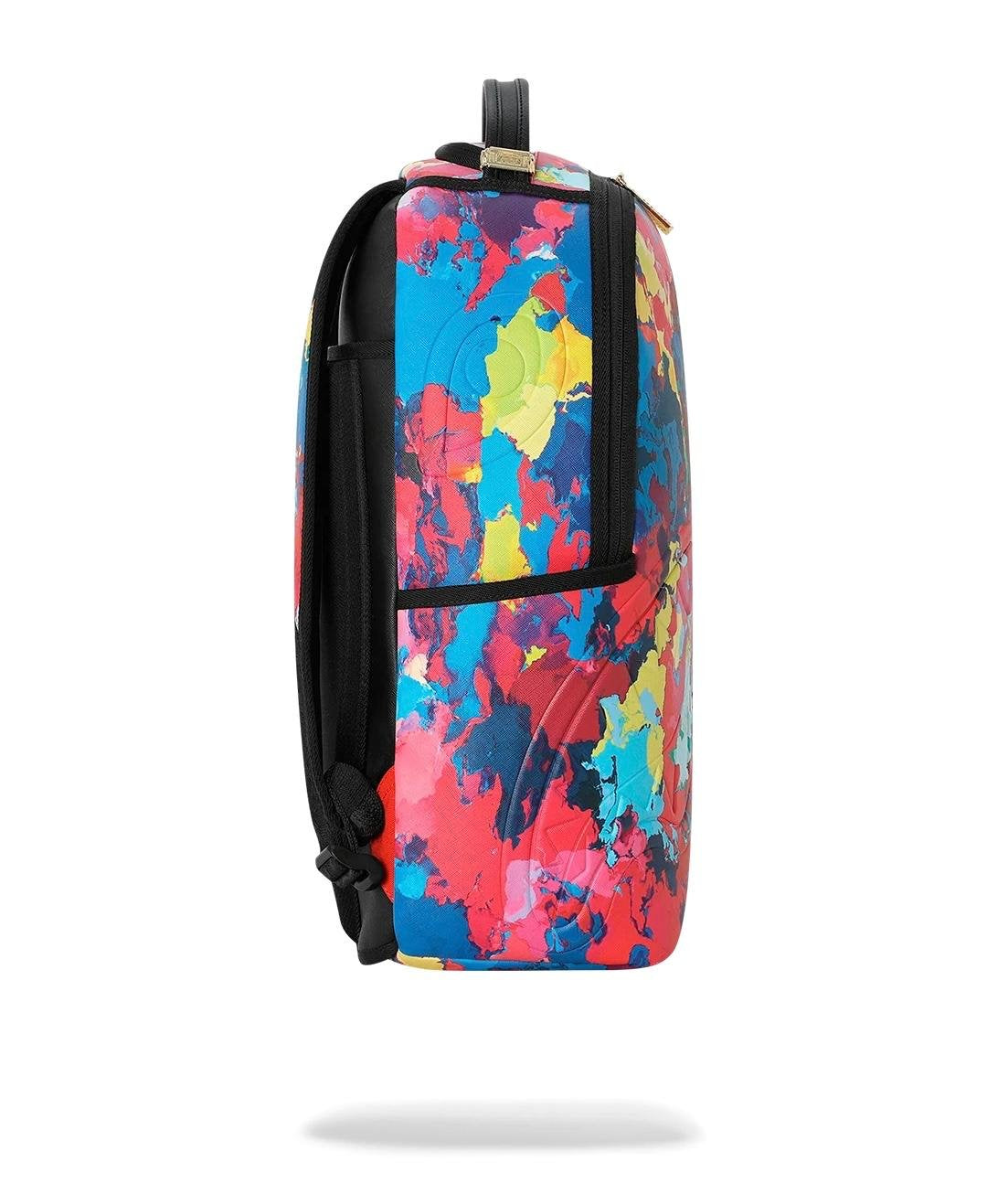 Zaino Sprayground bianco HIDEKI SAIJO ABSTRACT FLOW BACKPACK