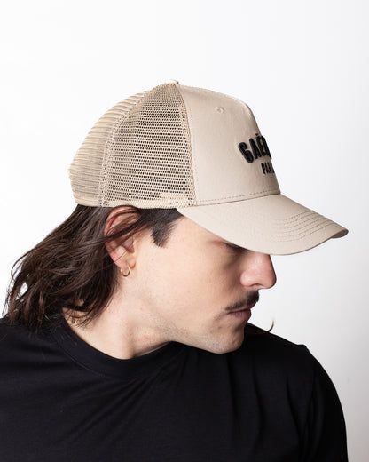 Cappello Gaelle in rete con ricamo