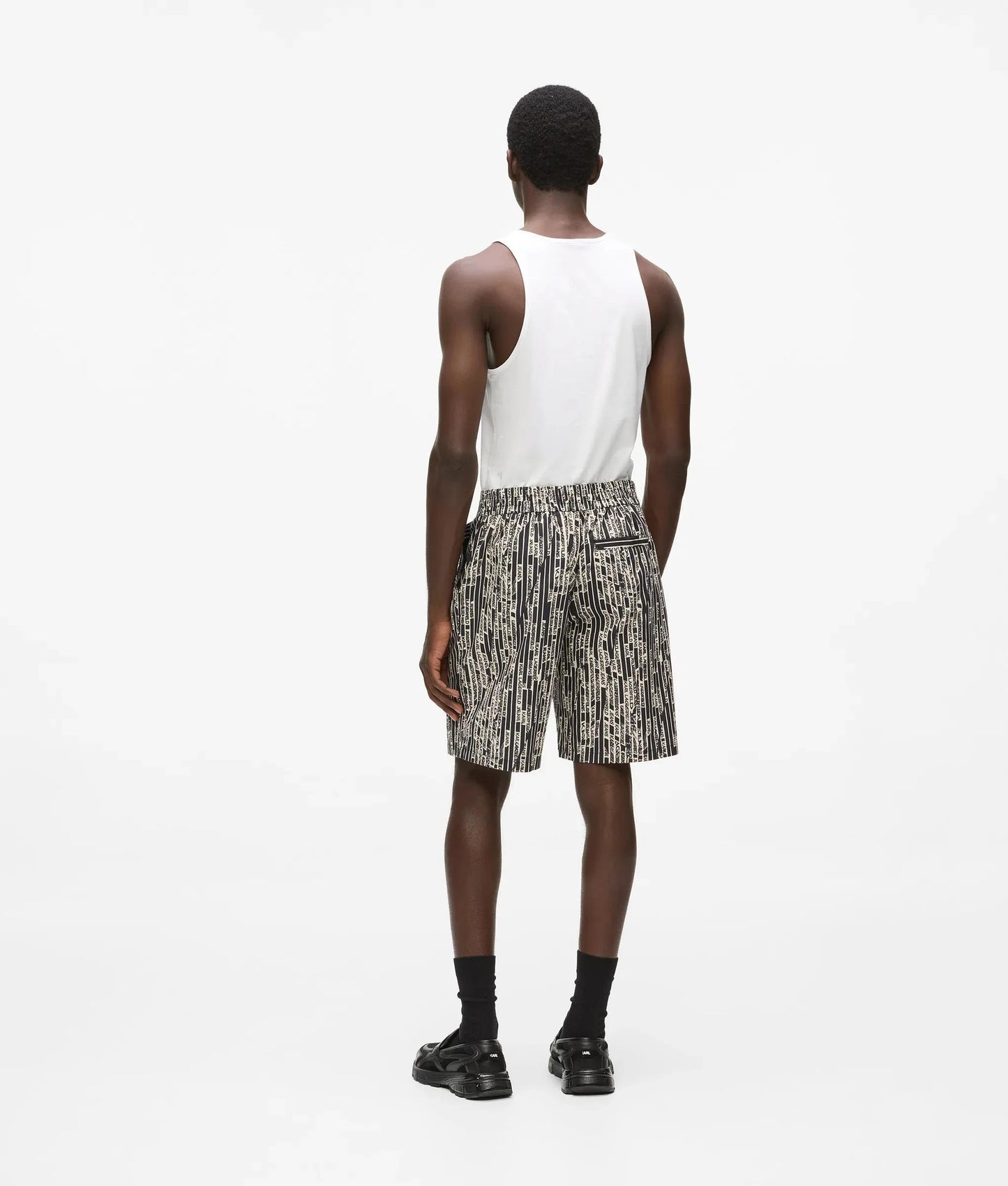 Short Karl Lagerfeld Jeans con stampa all-over uomo