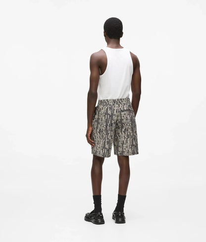 Short Karl Lagerfeld Jeans con stampa all-over uomo