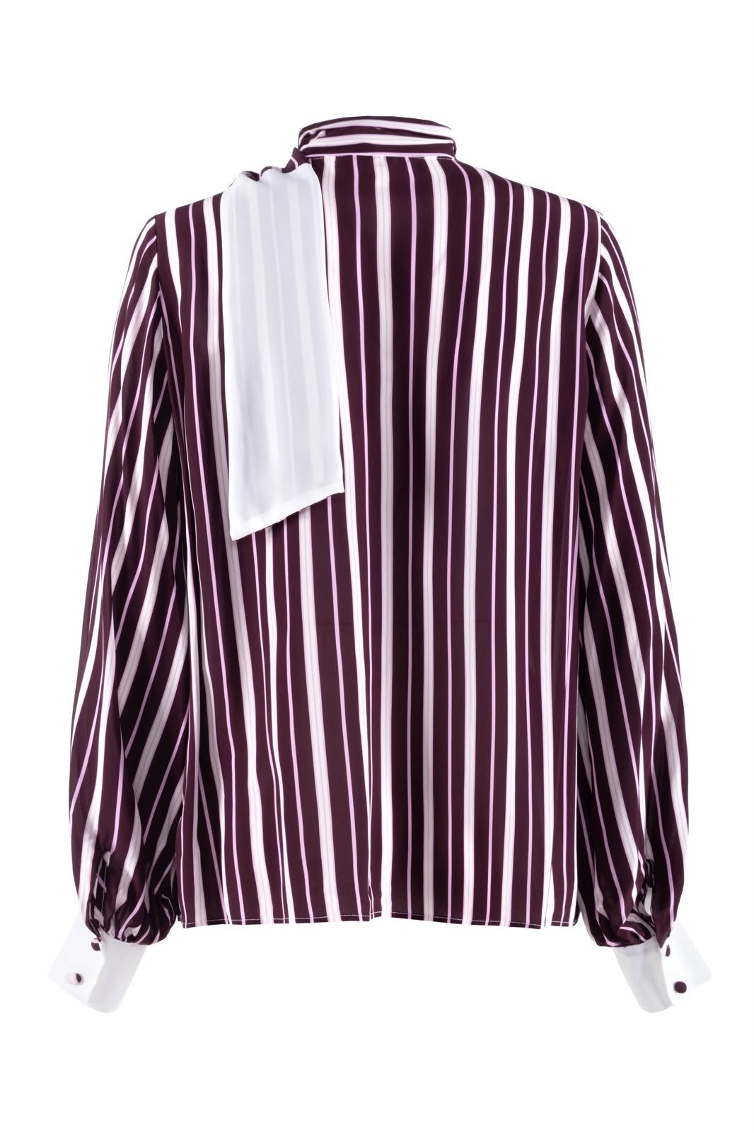 Blusa Nenette a righe con fascia removibile