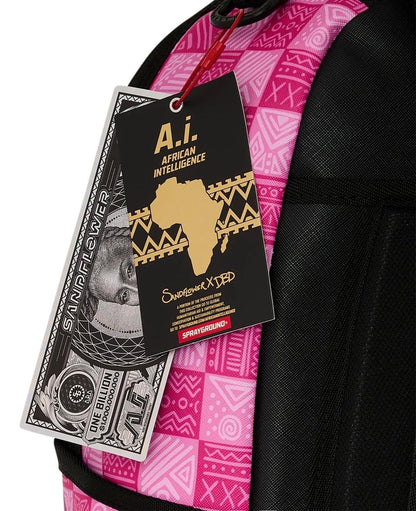 Zaino Sprayground fucsia NEW AI PATTERN BACKPACK PINK
