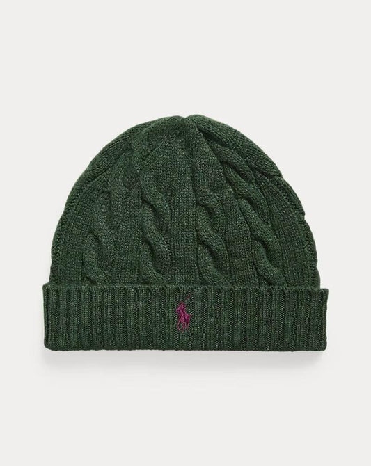 Cappello Polo Ralph Lauren con trama a treccia e logo ricamato